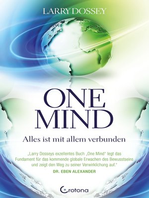 cover image of One Mind--Alles ist mit allem verbunden